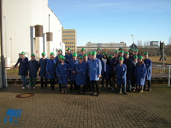 Exkursion zu ArcelorMittal in Eisenhüttenstadt 2014