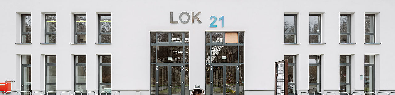 Ansicht auf Gebäude LOK21