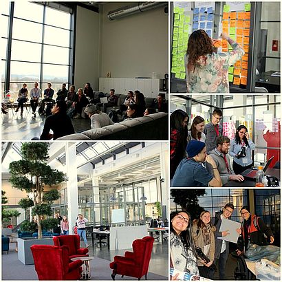 Collage Möbel Höffner Innovation CAMP 2018 Collage Möbel Höffner Innovation CAMP 2018