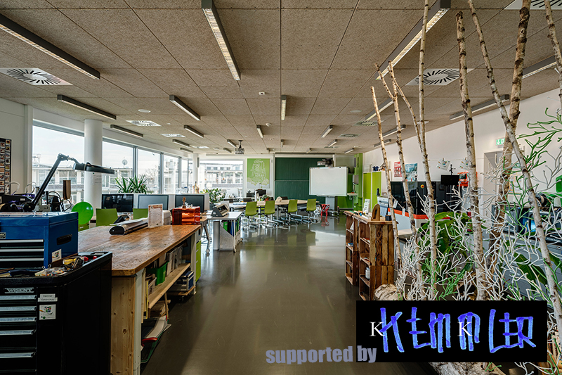 Raumansicht Kemmler ViNN:Lab Kooperation mit KemmlerKemmler Kreativagentur