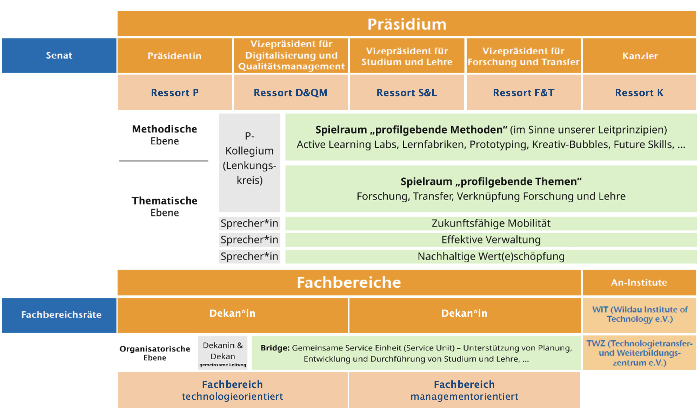 Organigramm Zukunft