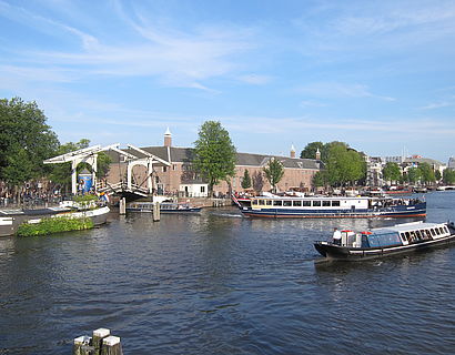 Flußlauf Amsterdam