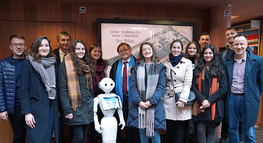 Besucher Poznan University of Technology 03 2019 Besucher von der Poznan University of Technology