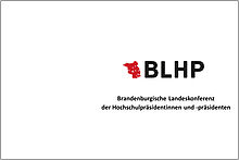 BLHP Logo der Brandenburgischen Landeskonferenz der Hochschulpräsidentinnen und -präsidenten