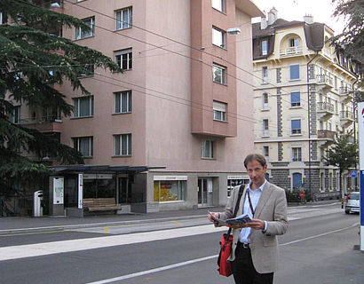 Prof. Lisdat in Lausanne