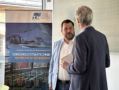 Vertreter von Unternehmen zu Gast im Studiengang