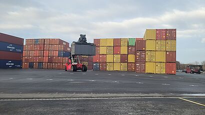 Exkursion zum Hafen Königs Wusterhausen