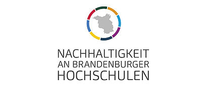 Logo Nachhaltigkeit an Brandenburger Hochschulen