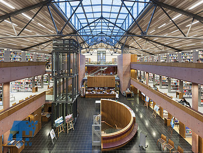 Lesesaal Lesesaal in der Hochschulbibliothek