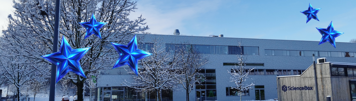 TH-Wildau-Campus im Schnee