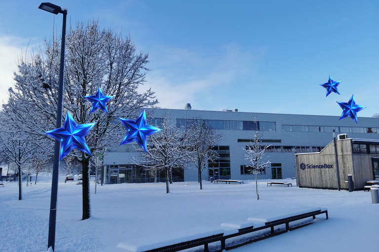 TH-Wildau-Campus im Schnee