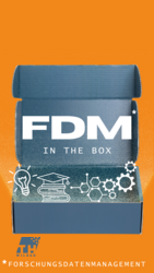 Coffee Lecture Reihe zum Forschungsdatenmanagement "FDM in the Box": FDM in der Forschungsplanung