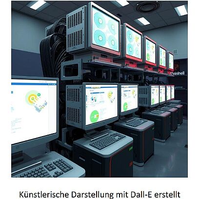 CAD-Netzwerk-Clusters für Konstruktion und Simulation