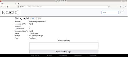 Softwareentwicklungsprojekt WSF