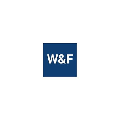 Hier ist das Logo von W&F zu sehen.