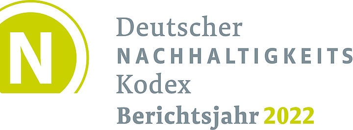 Signet des Deutschen Nachhaltigkeitskodex (DNK) zum Berichtsjahr 2022