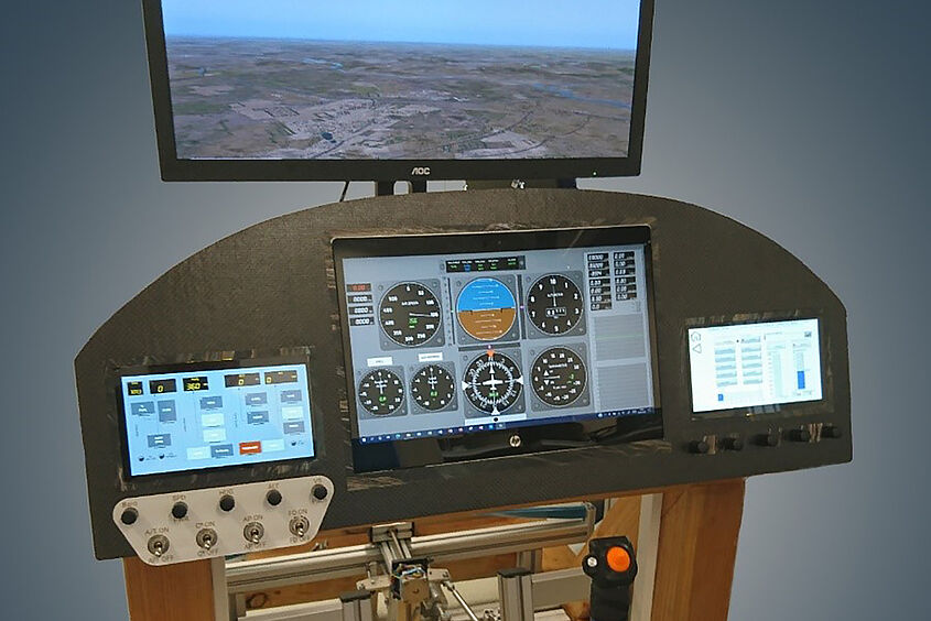 Flugsimulator LabVIEW-basierten Simulator