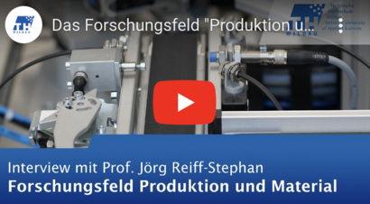 Video-Screenshot Forschungsfeld Produktion und Material