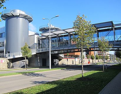 Modernes Gebäude in Brno