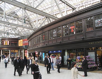 Central Bar im Bahnhof Glasgow