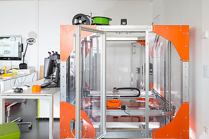 Der BigRep 3D-Drucker an der Technischen Hochschule Wildau