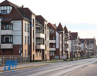 Karl Marx Strasse Sued03 Historische Schwartzkopff-Siedlung / Karl-Marx-Straße / Richtung Süden
