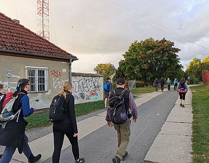 Wanderer am Funkerberg Königs Wusterhausen