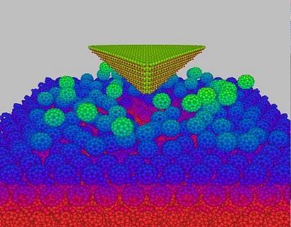 Simulation Fullerene-Indent 