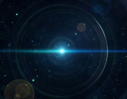 Eine brillante Lichtquelle