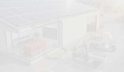 Bildgeneration einer Fabrik von United Electric Vehicles