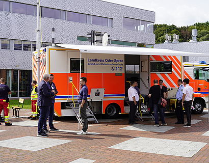 DSC1840 Netzwerk Bevölkerungsschutz 31.8 und 19.9.23 auf dem Campus der TH Wildau