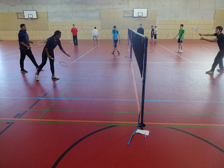 Badminton Spieler