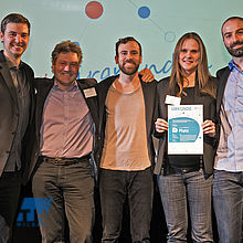 Team „Oculyze“ der TH Wildau belegte den zweiten Platz beim Finale des Businessplan Wettbewerbs Berlin-Brandenburg 2016