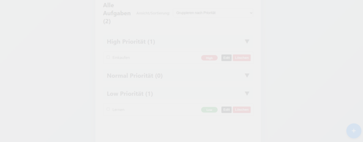 Projekt TaskMate aus WSF