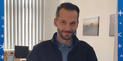 Prof. Stefan Kubica in seinem Büro