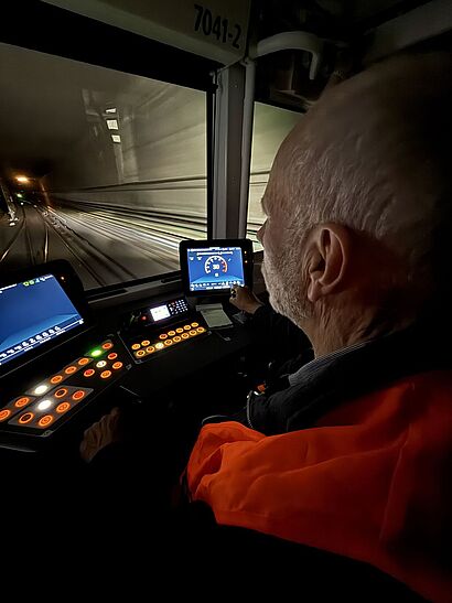 Exkursion BVG U-Bahn am Steuer