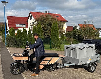 Abbildung des Wheelers von United Electric Vehicle