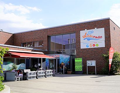 Blick auf das Wildorado in Wildau