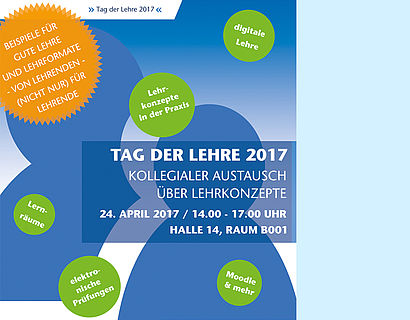 Plakat zum Tag der Lehre 2017