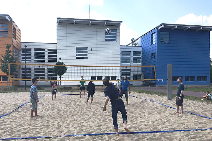 Sommerfest Telematik SoSe2023 Volleyball2