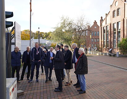 heureka-Delegation zu Besuch auf dem Campus der TH Wildau