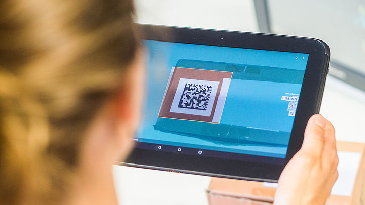 scannen von QR Code 