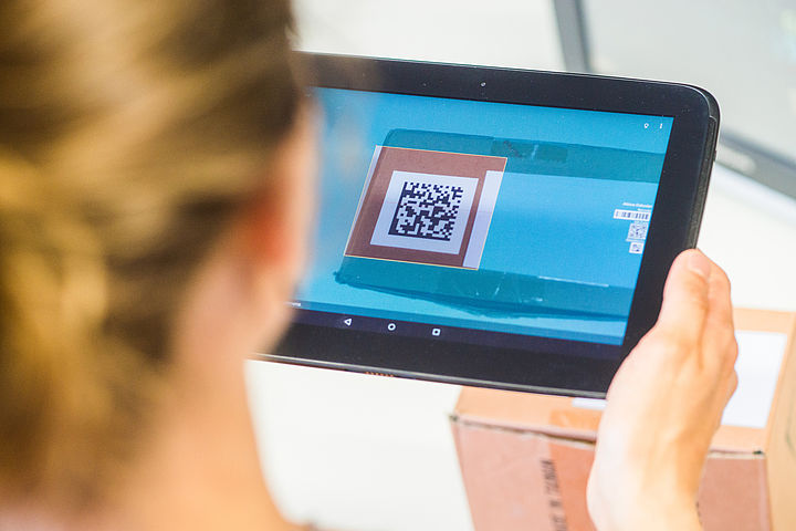 scannen von QR Code 