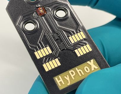 Klein und handlich: Die von HyPhoX  entwickelte, mobile Sensorplattform