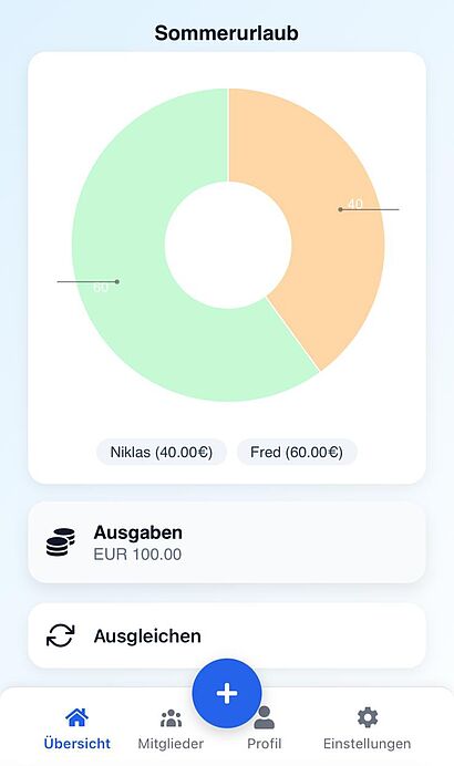 App1 App: Tripster – Reisekostenverwaltung für Gruppenreisen