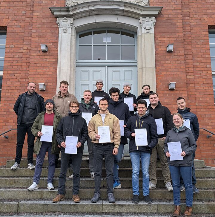 Teilnehmer der AUKOM-Ausbildung 9.-13.02.2026