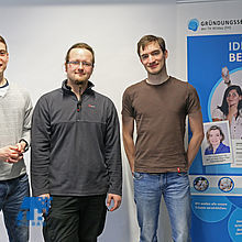 Gründerstipendium des Bundeswirtschaftsministeriums für innovative Medizinprodukt-Idee von Absolventen-Team aus Wildau und Berlin