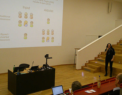 Christian Spannagel beim Forum E-Learning