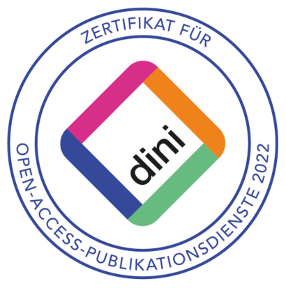 DINI-Zertifikat 2022 DINI-Zertifikat 2022