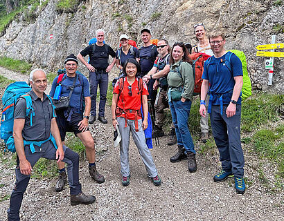 Wandergruppe
